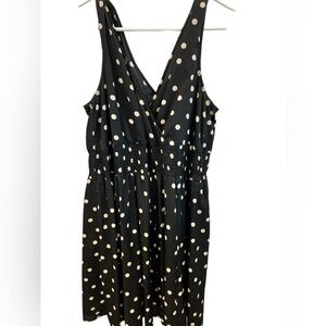 Wet Seal Black and White Backless Sundress